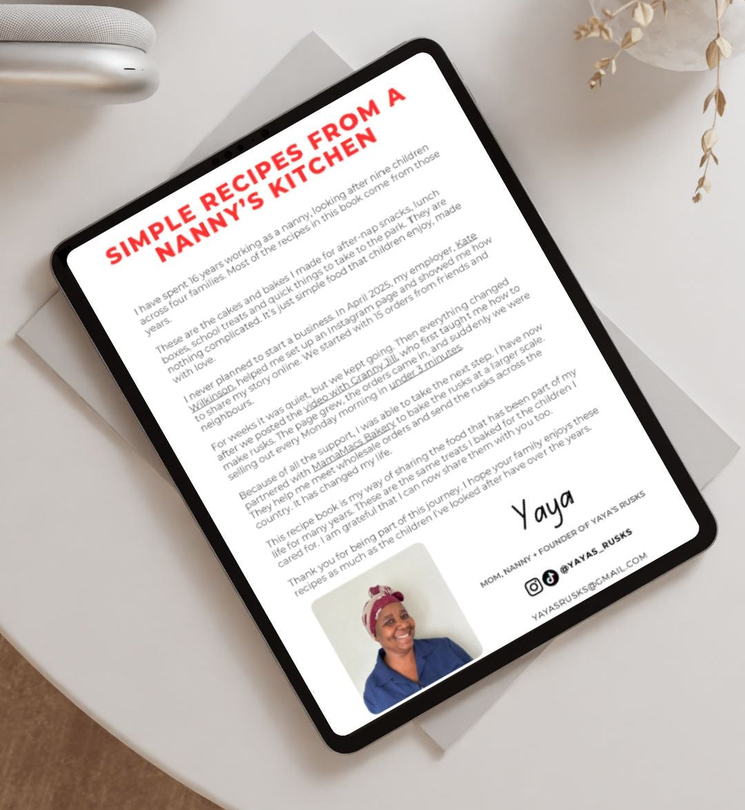 Yaya's Cookies, Cakes and Bakes